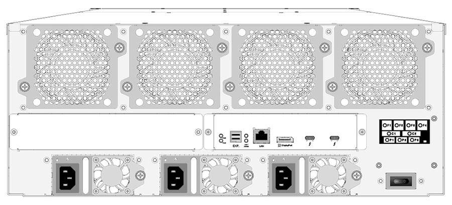 Areca雷电3代8盘位磁盘阵列ARC-8050T3U-8